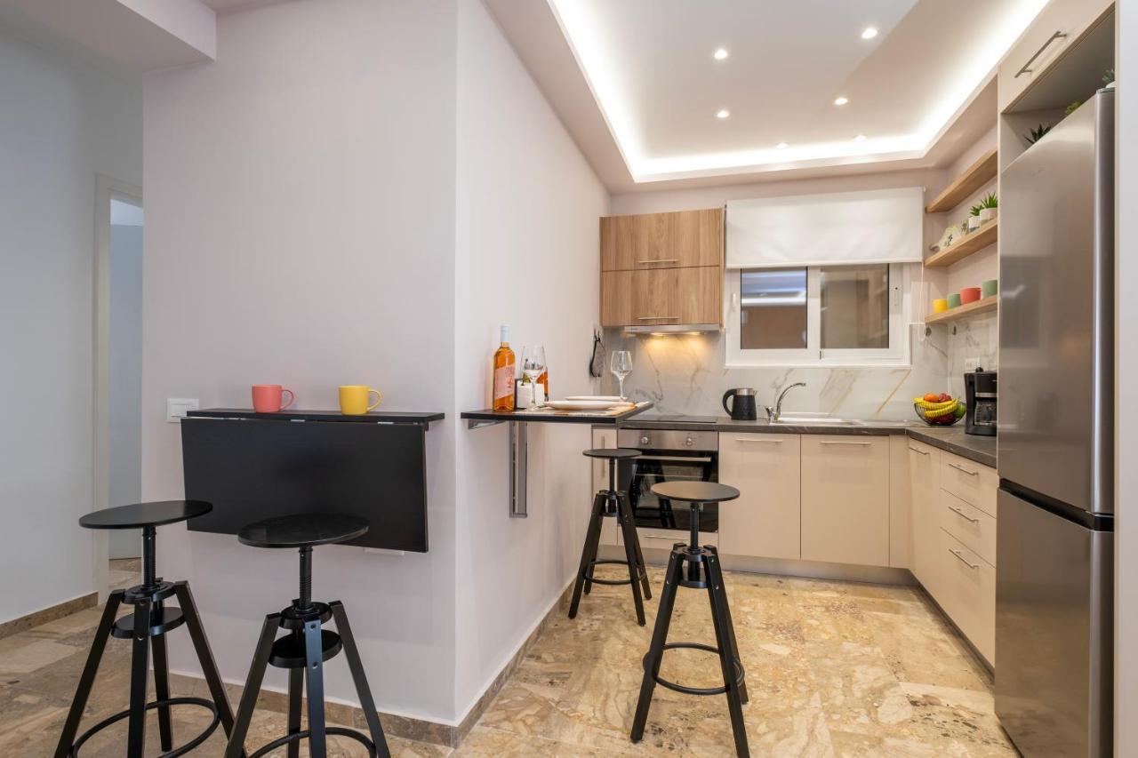 Urban Elegance, 3-Bedroom Flat In Heart Of Chania خانيا المظهر الخارجي الصورة