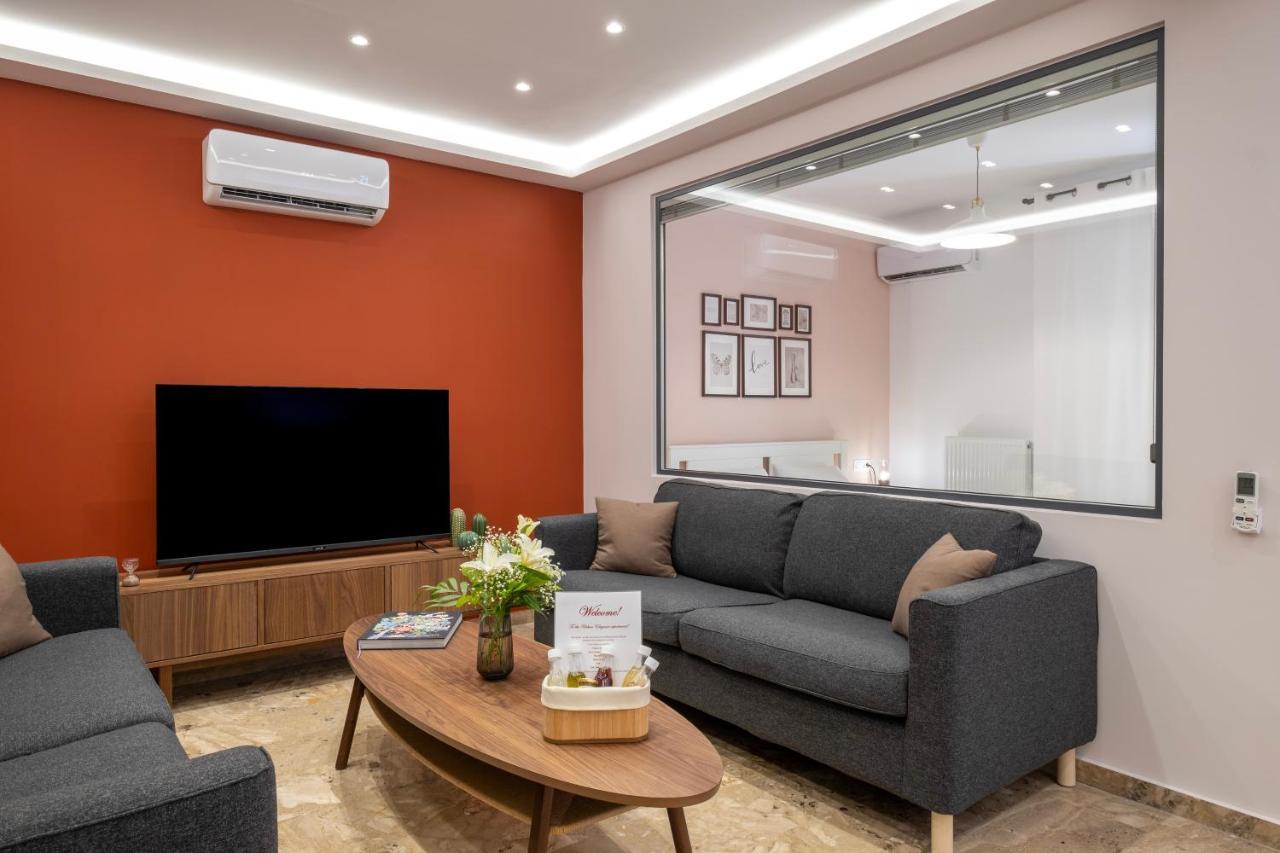 Urban Elegance, 3-Bedroom Flat In Heart Of Chania خانيا المظهر الخارجي الصورة