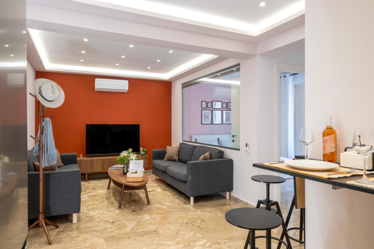 Urban Elegance, 3-Bedroom Flat In Heart Of Chania خانيا المظهر الخارجي الصورة